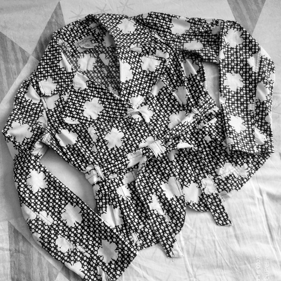 Paris Blues Jackets & Blazers - Black & White Summer Blazer Paris Blues Jackets & Blazers - Black & White Summer Blazer
